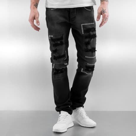 2Y Slim Fit Farkut Musta