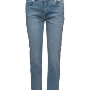 2nd One Malou 084 Crop Blue Worth Jeans suorat farkut