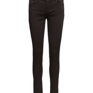 2nd One Nicole 006 Moon Black Satin Jeans skinny farkut