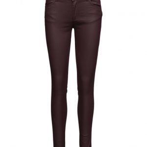 2nd One Nicole 108 Puce Coated Pants skinny farkut