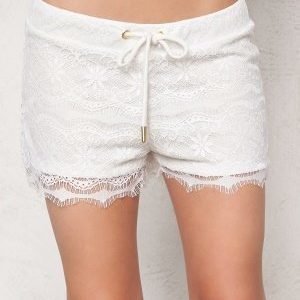 2nd One Sia 070 Shorts White Scallop