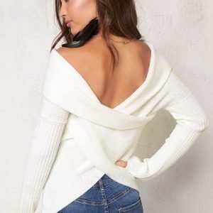 77thFLEA Brixia knitted sweater Offwhite