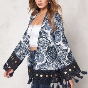77thFLEA Gurgaon Jacket Blue / Print