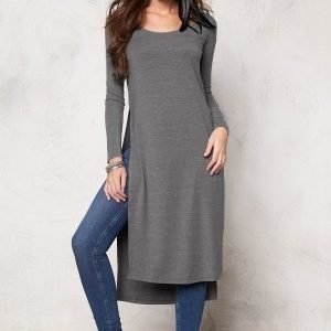 77thFLEA Santiago long top Light grey melange