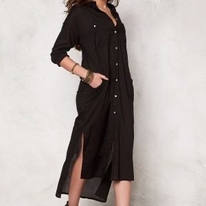 77thFLEA Singapore long shirt Black