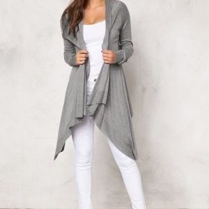 77thFLEA Texas knitted cardigan Light grey melange