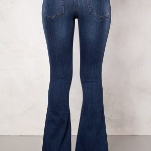 77thFLEA Tove Flared Superstretch Dark mid blue