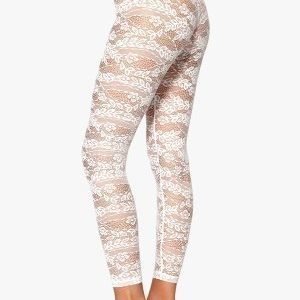 77thFLEA n.e.e.d.s Leonore lace leggings White