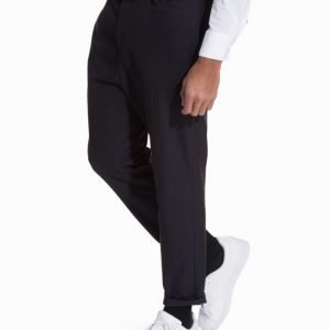 ADPT. Adptundiscovered Cropped Pants M Puvunhousut Tummansininen