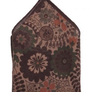 ATLAS DESIGN Hanky Flower Green taskuliina