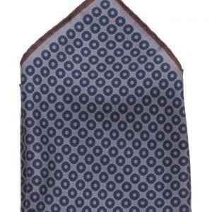 ATLAS DESIGN Hanky Grafic Dot Navy Line Grey taskuliina