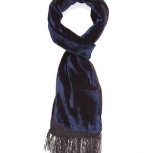 ATLAS DESIGN Scarf Velvet Navy huivi