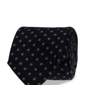 ATLAS DESIGN Tie Polka Dot Navy Line Navy solmio