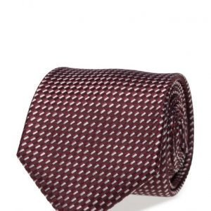 ATLAS DESIGN Tie Semi Plain Wine solmio