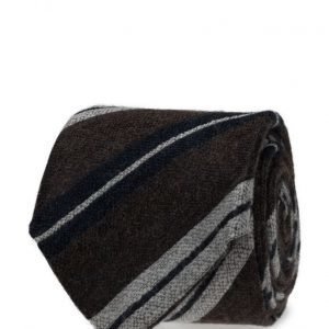 ATLAS DESIGN Tie Stripe Brown solmio