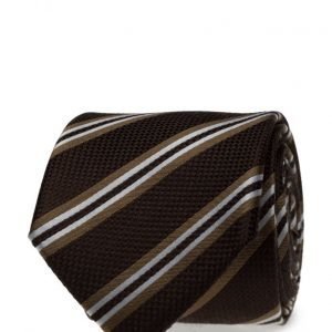 ATLAS DESIGN Tie Stripe Brown solmio