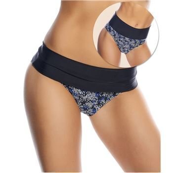 Abecita Petit Fleur Folded Brief Black