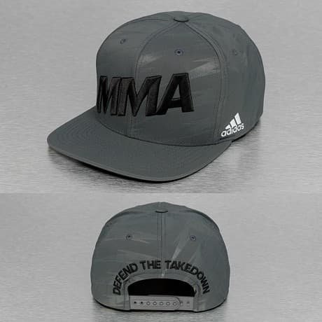 Adidas Boxing MMA Snapback Lippis Harmaa