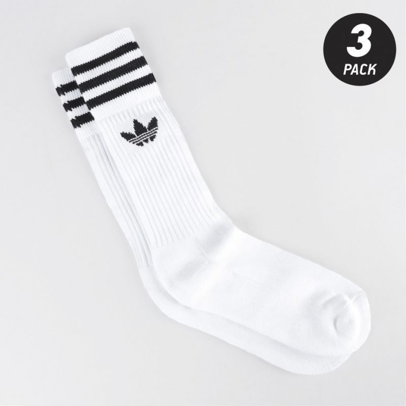 Adidas Crew Solid 3-pack -sukat