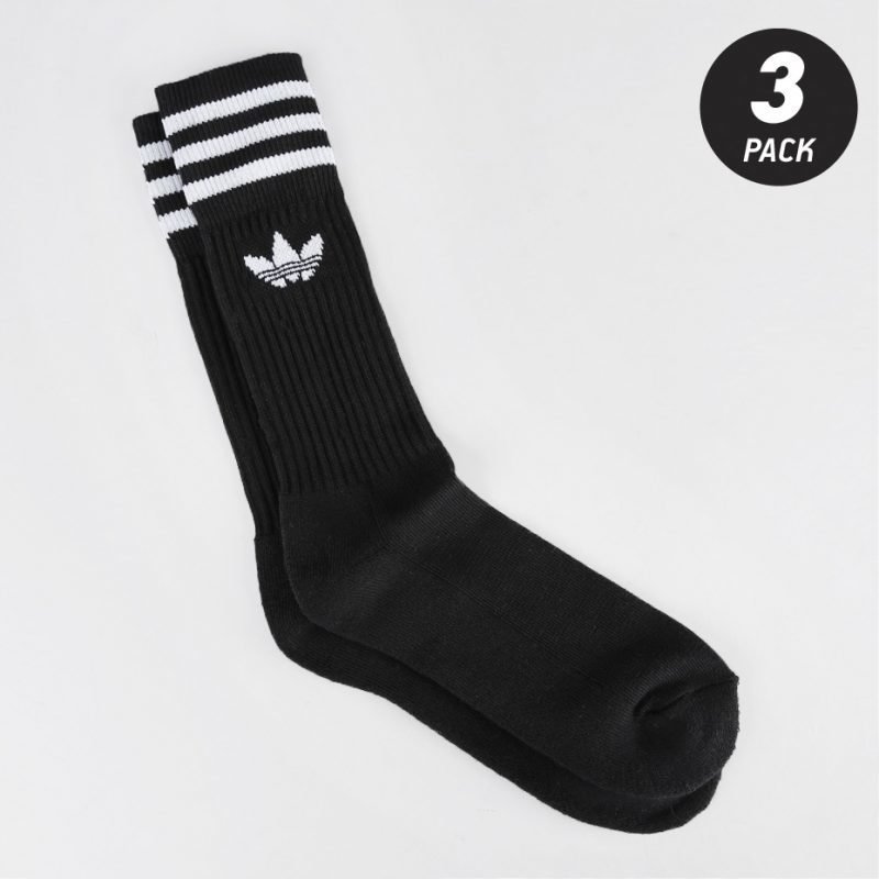 Adidas Crew Solid 3-pack -sukat