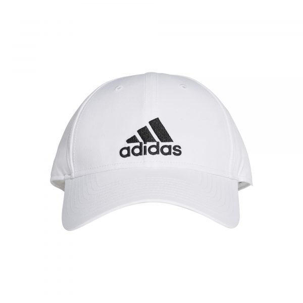 Adidas Embroidered Logo Lippis Valkoinen