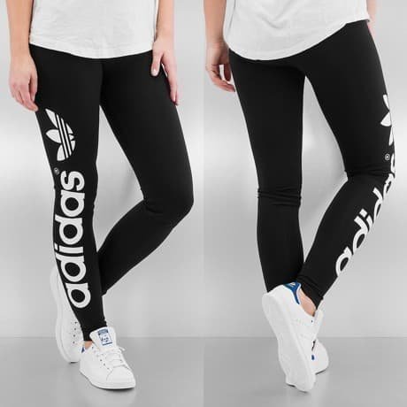 Adidas Leggingsit Musta