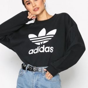 Adidas Originals Trefoil Sweat Svetari Black