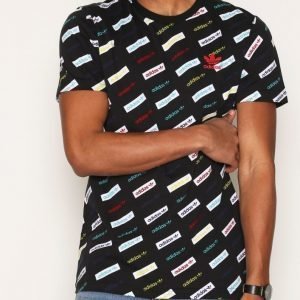 Adidas Originals Trf Aop Tee T-paita Black