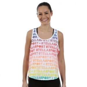 Adidas Stellasport Graphic Tank Treenitoppi Valkoinen / Punainen