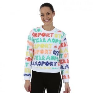 Adidas Stellasport Sweater Aop Treenipaita Valkoinen