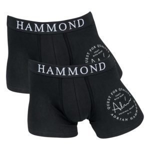 Adrian Hammond Bart 2-pack Boxer Black