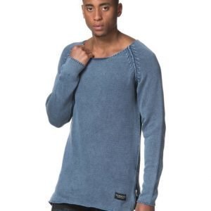 Adrian Hammond Buddy Knitted Sweater Washed Blue