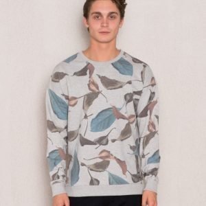 Adrian Hammond Calvin Sweater Grey Melange