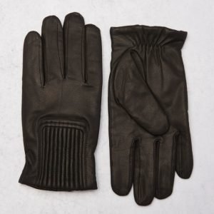 Adrian Hammond Cliff Leather Gloves Black