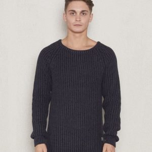 Adrian Hammond Craig Knitted Sweater Black/Grey