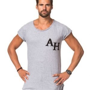 Adrian Hammond Eddie Logo Tee Grey Mel