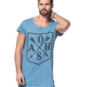 Adrian Hammond Hampus Shield Tee Dusty Blue