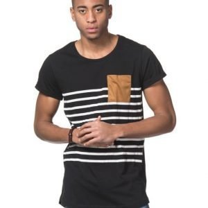 Adrian Hammond Hampus Stripe Tee Black/White