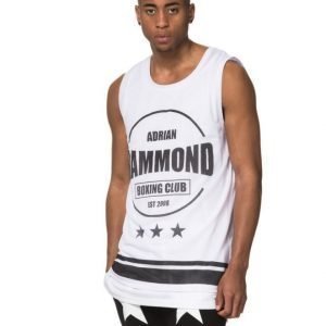 Adrian Hammond Jordan Mesh Tank White