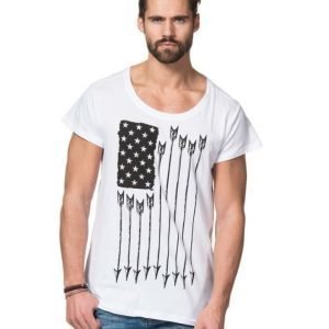 Adrian Hammond Noah Arrow Tee White