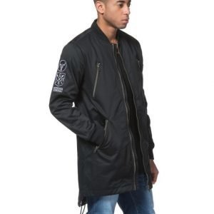 Adrian Hammond Yale Parka Black