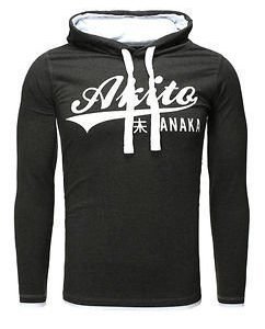 Akito Hoodie Anthra/White