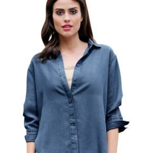 Alba Moda Green Pusero Blue Denim