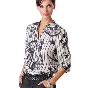 Alba Moda Red Pusero Black White