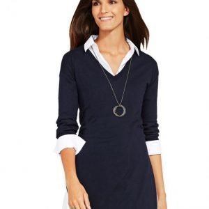Alba Moda White Neulepusero Blue