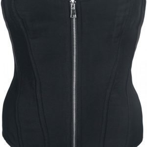 Alcatraz Plain Cotton Corset Korseletti