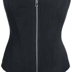 Alcatraz Plain Cotton Corset Korseletti