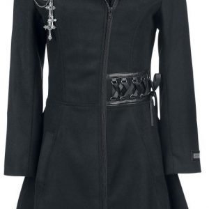 Alchemy Black Tears Coat Naisten Pitkä Talvitakki