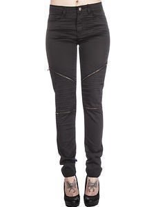 Alline Stretch Biker Black