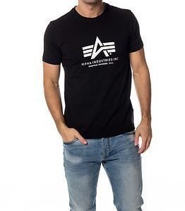 Alpha Industries Basic Alpha T-shirt Black